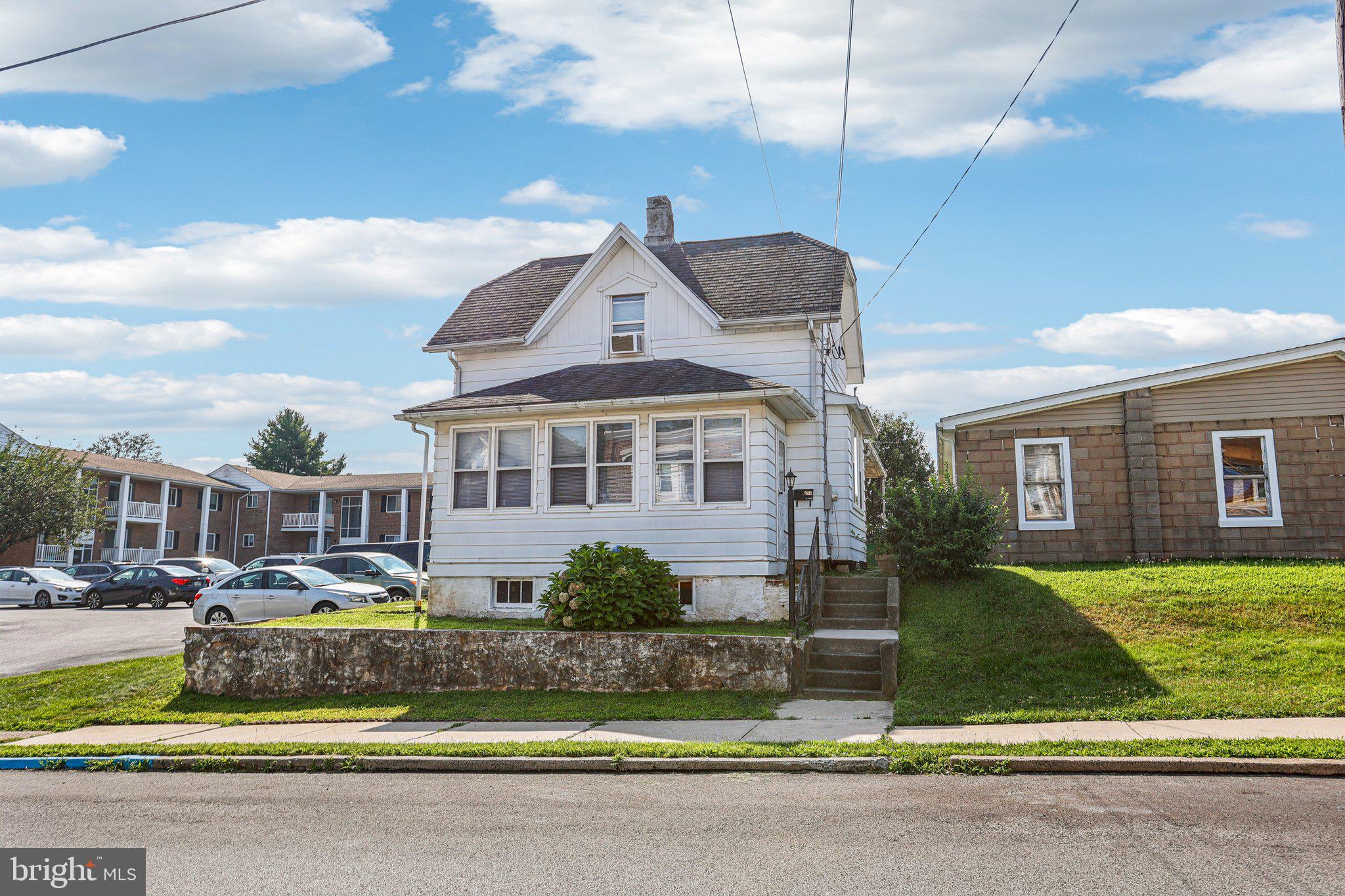 Welcome to this rare find of not only a single-family home but one with a fully enclosed backyard nestled in the heart of Royersford Boro. Enter into the enclosed front porch, ideal as a mudroom or cozy sitting area, before entering the living room. The floor plan flows effortlessly into the spacious eat-in kitchen and adjacent dining room. A versatile family room on the main floor offers flexibility and could easily serve as a third bedroom, office, or playroom. A full bathroom completes the main level for added convenience. Upstairs, you’ll find two generously sized bedrooms. Enjoy outdoor living in the large, fully fenced backyard complete with storage sheds which is accessed off the kitchen. Recent updates include brand-new electrical wiring from the power pole and an upgraded 200-amp electrical panel, offering peace of mind and modern efficiency. Don't miss this opportunity to own this home in a desirable location close to shops, dining, and schools. Schedule your showing today!