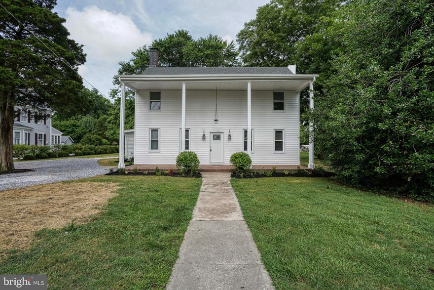 Welcome home! Come visit this newly updated 4 bed, 3 bath home in the charming town of Trappe. As you enter the front door you are immediately greeted with a house full of natural lighting. To your right, you will find your living room with a direct view to your outdoor patio space. To your left, you have a large open space, providing ample room for your dining needs. Right across is your kitchen which features quartz countertops and stainless steel appliances. Not only that, but through the sliding door right off the kitchen, you have direct access to your patio space, perfect for entertainment. On the second floor, you will find your remaining bedrooms and bathrooms. Your spacious backyard features two sheds, for all your storage needs. Location, location! Located right in the middle of Cambridge and Easton, you are  just a short drive away from everything you need, especially with easy access to Route 50. You're also an hour away from both Annapolis and Ocean City. Schedule your showing today!