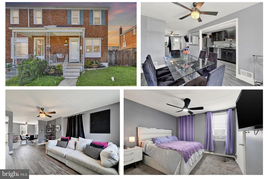 This beautifully maintained 3-bedroom, 1.5-bathroom home is nestled in a family-oriented neighborhood in Dundalk, offering the ideal setting for relaxed suburban living. Enjoy the spacious front and back yards, perfect for outdoor entertaining, gardening, or simply relaxing in your own private oasis. The property also features an assigned parking space in the backyard, providing easy access and added convenience.

Come inside to find luxury vinyl flooring throughout, complemented by modern new light fixtures that create a bright and inviting atmosphere. The finished basement offers extra living space perfect for a family room, home gym, or play area.  Located close to a variety of shops and amenities, this home combines everyday convenience with neighborhood charm.

Major updates include a new roof and gutters (2021), a new sump pump, and an updated backyard drain system for peace of mind.

Don’t miss your chance to own this move-in-ready gem in Dundalk,  schedule your showing today