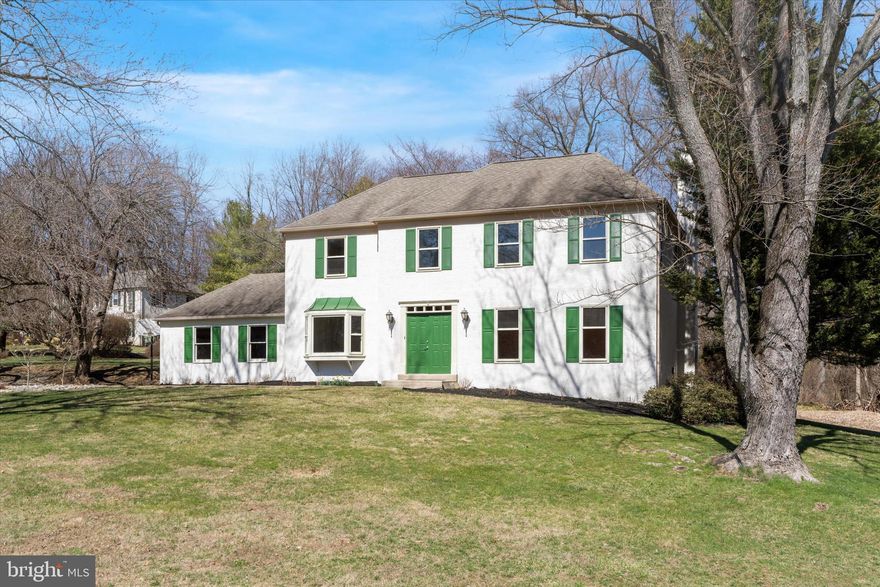 Discover this beautifully updated 4-bedroom, 2.5-bath colonial on a desirable corner lot in the sought-after Valley Greene neighborhood in the Tredyffrin-Easttown School District. Set upon a large corner lot is a stately traditional home with beautiful curb appeal.  The freshly painted interior and exterior, refinished hardwood floors, new second floor carpet, brand new HVAC system, and new garage door (to be installed soon) add to the appeal and make this home move-in ready.  The Sellers have provided prospective buyers with a pre-listing home inspection report for their knowledge and peace of mind.  With a traditional and functional layout, an inviting foyer with an elegant chandelier leads to a spacious living room on the right and to the left a formal dining room with a chair rail and a large bay window for great natural light. The bright kitchen features a center island, recessed lighting, upgraded light oak cabinetry, and a cozy breakfast nook, with sliding glass doors opening to a private newly painted deck—perfect for outdoor entertaining and grilling.  The family room boasts gleaming hardwoods, crown molding, and a brick wood-burning fireplace with a stately mantle. The finished basement provides three spacious rooms ideal for a home office, game room, or additional living space, plus plenty of storage. Upstairs, the primary suite includes a large walk-in closet and ensuite bath, with three additional well-sized bedrooms and ample hall closets. There is also brand new carpet throughout the second floor. An oversized two-car garage has interior access to the first-floor laundry/mudroom for added convenience.  And finally, outside a large front yard and spacious backyard provide ample space to run, play, and enjoy the beautiful Pennsylvania seasonal landscape.  Enjoy the unbeatable location just minutes from Paoli Train Station, Main Line shopping and restaurants, King of Prussia, the Chester Valley Trail, award-winning botanical gardens and so much more.  It is just minutes to the public high school, middle school, and elementary school, as well as convenient to several private schools and universities, business campuses, and world renowned golf clubs. It's also an easy drive or train ride to Philadelphia, NYC, DC or Harrisburg making it a simple commute and also easy to access sports, cultural and social events.   Nestled in a peaceful enclave neighborhood within the award-winning Tredyffrin-Easttown School District, this home is the perfect blend of comfort, efficiency, style, and ultimate convenience for those looking to take advantage of living on the Main Line whether you seek career opportunities, educational opportunities, or the various activities and attractions throughout the Greater Philadelphia Area. There is something here for everyone. Don’t wait to schedule your private showing today.