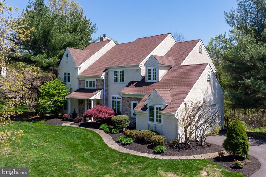 Welcome to this truly magnificent home situated on a quiet 2-acre lot in the rolling hills of Southern Chester County!   In the sought after neighborhood of South View. This 4  BR and 2.5 Bath home has been well maintained and features fresh paint through-out  a new roof  2018,  New well pump 2020 new well tank 2017.Newer heating system and central AC installed 2018.  With over 3,500 SF  this home has all the space you need inside and out. Entering the home you are greeted by a  2 story foyer with a turned staircase and gleaming hardwood floors. Off to one side is a formal living room with crown molding that leads to a glass door into a private home office. On the other side of the entrance is the dining room offering plenty of natural light, wainscoting and crown molding ready to host all your family's  gatherings. The back of the home is the well appointed eat in kitchen with stainless steel appliances and a beautiful island. The kitchen looks into a family room with a stone fireplace, Looking out on to a  large deck that stretches' the backside  of the home where you can enjoy your morning coffee  and privacy.  To the right of the kitchen is the laundry room and access to the garage . Also on the main level is a half bath.  Upstairs offers 3 good sized bedrooms with plenty of closet space and a  full hall bathroom . The master bed room  or re-treat is huge  with a walk-in closet and  plenty of space to add a sitting area or another office. The master bath has a  double vanity and a separate shower and a soaking tub. Everything you would want!  The basement  is awaiting you to put your finishing touches on it. Please see included docks with a recent water test (passed) and  recent listing inspection on the stucco.