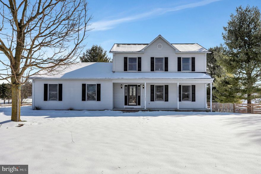 Check out this beautiful, updated colonial in Cloverdale Heights! Well-maintained with stylish, modern finishes throughout. It has 5 bedrooms, 3.5 bathrooms, and sits on a 1.14 acre lot. The kitchen is a dream, with a large island, lots of natural light, gorgeous stone countertops, and stainless appliances. There are three bedrooms upstairs and two in the basement. From the basement, you can walk out into the large, fenced in patio in the backyard with lots of mature trees. Complete with a two car garage and storage shed, this home has quick access to 340 which makes it great for commuters.