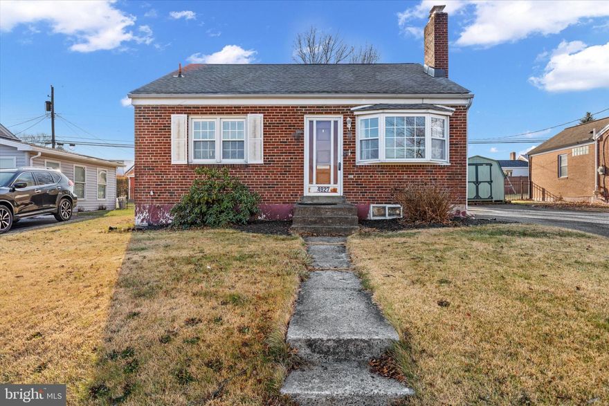 This inviting brick cape cod is full of warmth and charm, offering three bedrooms, one and a half baths, and beautiful wood floors throughout. The brick fireplace creates a cozy focal point in the living room, while the eat-in kitchen is perfect for everyday meals and gatherings. A bright, finished basement adds valuable extra living space. Outside, enjoy a oversized yard and convenient off-street parking...all in a neighborhood that truly feels like home.