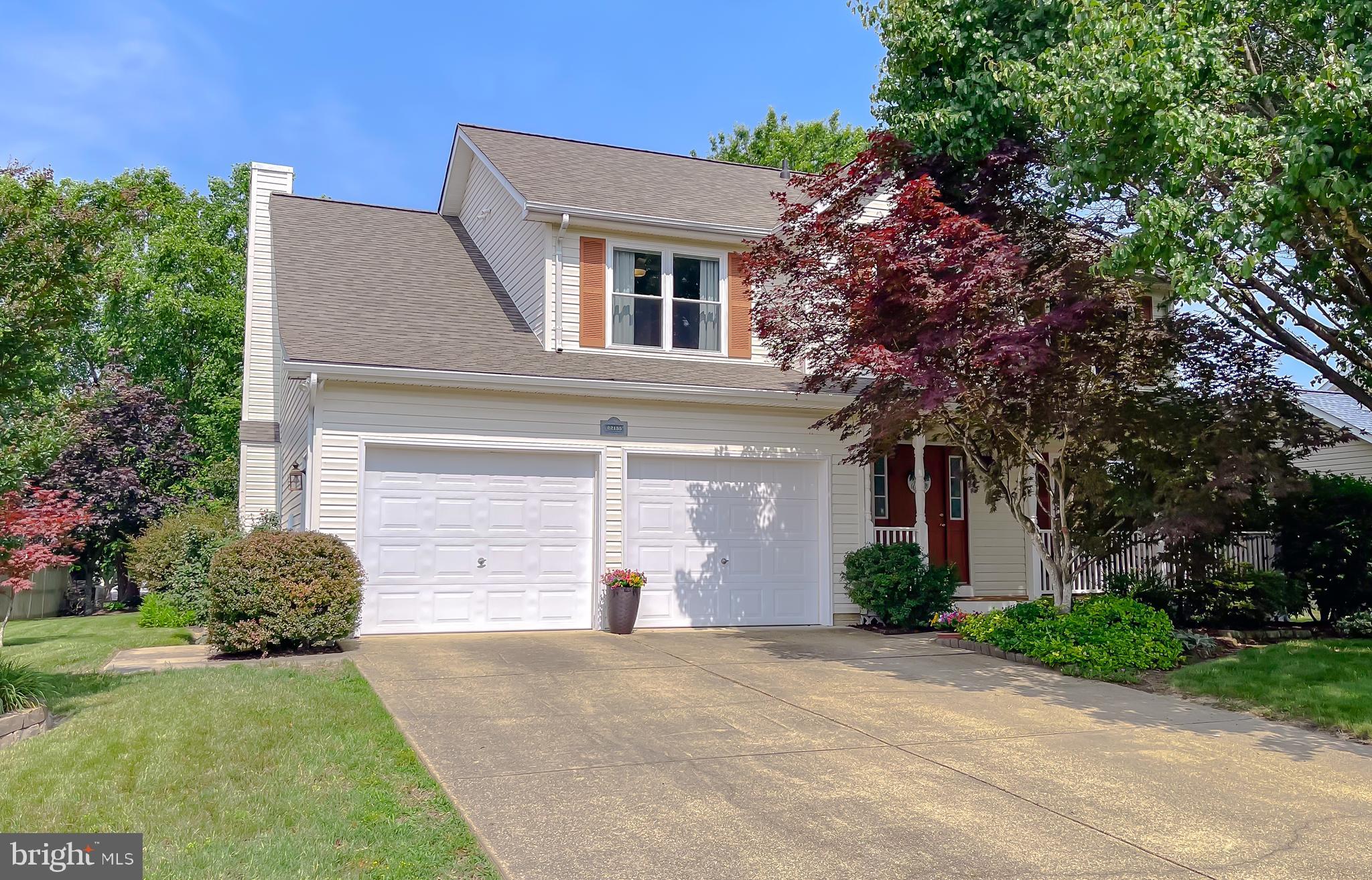 Beautifully maintained, one-owner home with numerous upgrades and thoughtful features throughout. This move-in ready property offers a warm, welcoming interior with hardwood flooring, ceramic tile, and recent carpet. The updated kitchen includes granite countertops, recessed lighting, and replaced appliances. Enjoy the spacious screened porch and a large family room with a gas stone fireplace. Additional highlights include a formal dining room with custom trim, a fully finished basement with a large rec room, third full bath, and separate office space. Upstairs features four generously sized bedrooms, all with ceiling fans and ample closet space. The remodeled owner’s suite bathroom boasts a 5x5 custom shower, quartz countertops, and a soaking tub. Major improvements include new double-hung, low-E vinyl windows (2024), you'll love the savings on utilities with dual-zone gas HVAC (2019), newer gas water heater, updated lighting and toilets, and a roof replaced in 2022. The home also offers abundant storage throughout, including hidden storage areas, and a two-car garage with shelving. Conveniently located in a friendly neighborhood close to shopping, dining, and NAS PAX.