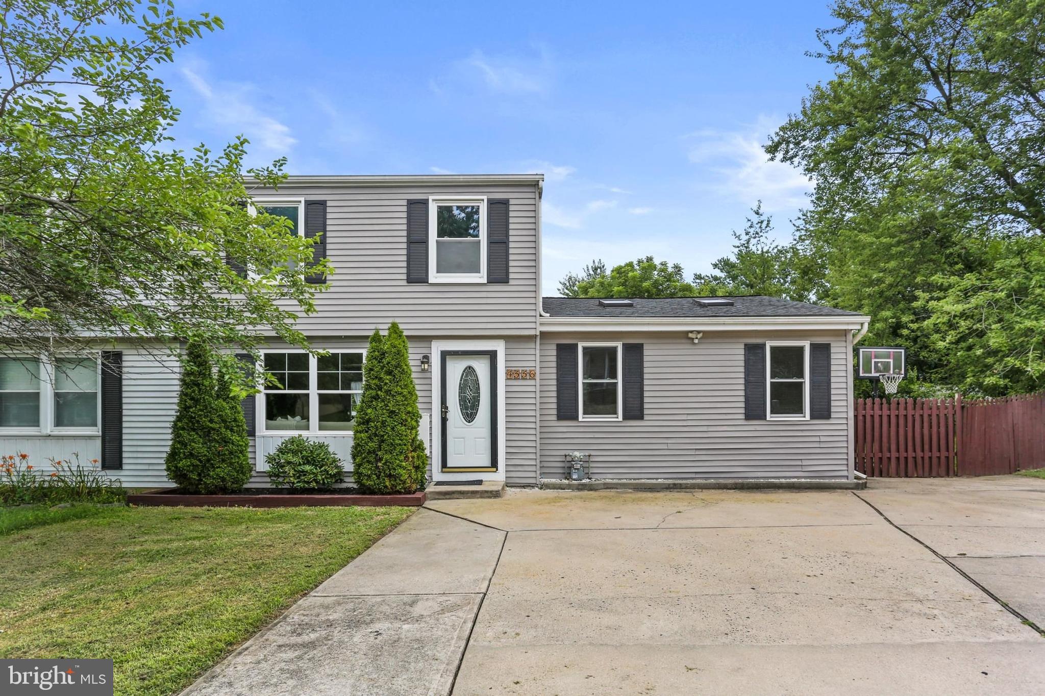 Welcome to 4336 Slater Ave — a move-in ready gem in a sought-after Nottingham neighborhood, surrounded by beautiful $500K–$600K+ single-family homes! This spacious and versatile home offers a full bathroom on every floor, making daily living and guest stays a breeze.
Step into the inviting living room featuring gleaming hardwood floors, then flow into the open-concept kitchen and dining area with recessed lighting. The kitchen is a chef’s delight with upgraded countertops, stainless steel appliances, a center island, and ample cabinet space.
On the main level, to the right side of the home, a unique addition with its own private entrance, large bedroom, and second kitchen provides the perfect setup for multigenerational living, in-law suite, or rental potential.
Upstairs, you’ll find three generously sized bedrooms, including the primary suite with its own private full bath that can also be accessed through the hallway. The fully finished lower level offers a large recreation room, another full bath, and walk-out access to the expansive backyard.
Enjoy the outdoors on the spacious deck, perfect for entertaining, and take advantage of the huge yard with room to garden, play, or relax. The oversized driveway easily fits four vehicles—a rare find!
Located just minutes from White Marsh, major highways, top-rated schools, shopping, dining, and more, this home offers incredible value and convenience in a thriving area.
Don't miss your chance to own in this desirable community — schedule your private tour today!