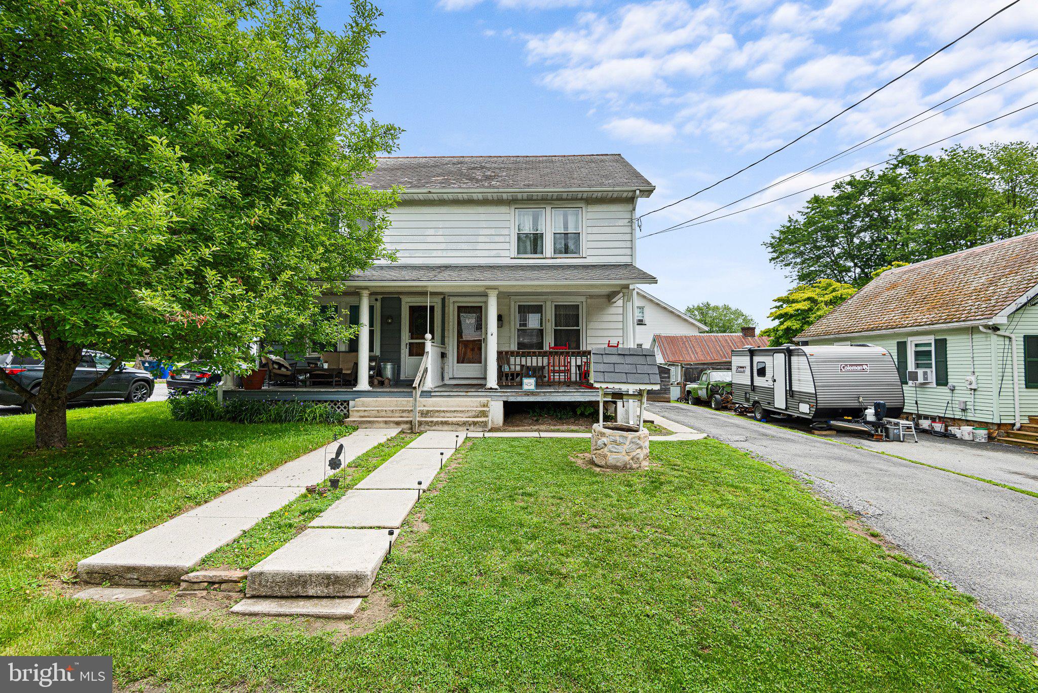 Welcome to 119 Pine Street, nestled in the heart of the charming borough of Christiana. This well-maintained home offers a perfect blend of comfort and convenience with 3 spacious bedrooms and 1.5 bathrooms. Step inside to find a bright, functional layout featuring a generous living area, a dining room, an eat-in kitchen, a powder room, and plenty of natural light throughout. Enjoy the ease of access from the kitchen to the added bonus of a back deck overlooking a private backyard—ideal for relaxing, gardening, or entertaining. This home is just minutes from local shops, parks, and commuter routes. Whether you're a first-time buyer or looking to downsize, this property is move-in ready and full of potential. Don’t miss your opportunity to own a piece of small-town Pennsylvania charm!Psst...take a peak under the carpet and find hardwood flooring ready for revitalization.