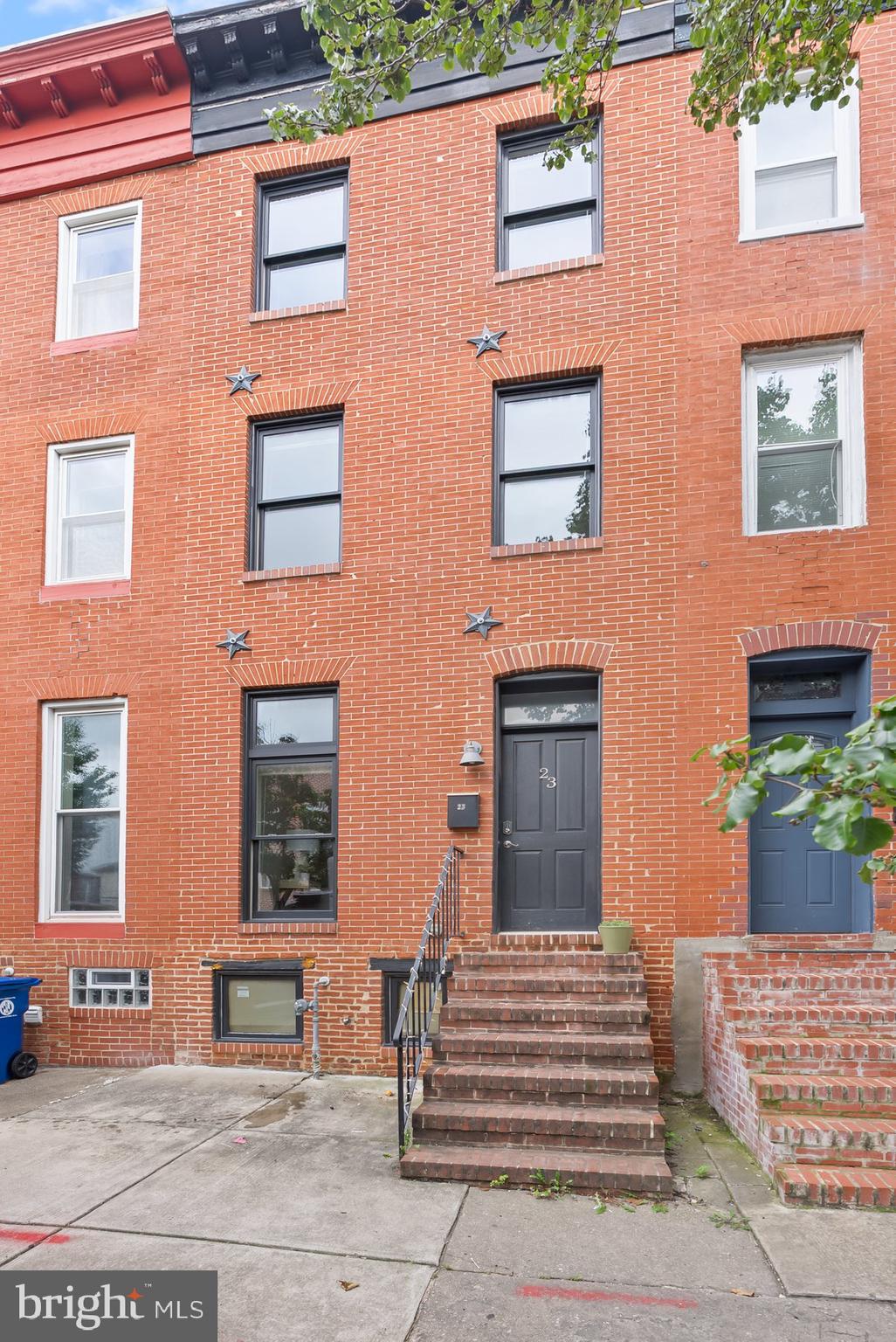 Sun-Drenched & Stylish in the Heart of Historic Butchers Hill! WITH 3 car parking!!!
Welcome to this beautifully updated, centrally located 3-bedroom, 3-bathroom rowhome in one of Baltimore City’s most desirable neighborhoods—Upper Fells Point/Butchers Hill.
This spacious, light-filled home features a chef’s dream kitchen with gleaming stone countertops, clean white cabinetry, and stainless steel appliances—perfect for cooking, entertaining, or everyday living. With plenty of storage and oversized closets throughout, space is never an issue. Enjoy the luxury of two master suites, ideal for guests, roommates, or a home office setup. Head upstairs to the multi-tiered rooftop deck, complete with a wet bar and panoramic city views—an entertainer’s paradise or your own private sunset retreat. The rear of the home boasts a charming patio with an under-deck ceiling fan, creating a cool, breezy space for those warm summer evenings. And with 3-car parking included—an absolute rarity in this vibrant neighborhood—convenience meets charm. Live steps from Patterson Park, local cafés, and all the best of downtown Baltimore. Don’t miss your chance to own a sun-soaked gem in historic Butchers Hill!