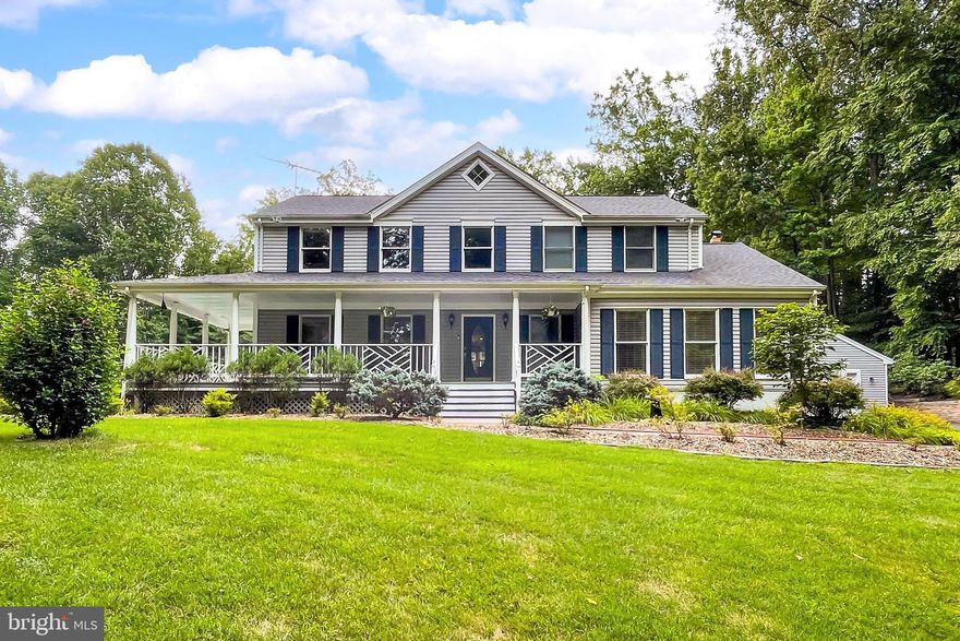 Your Private Oasis Awaits!
Tucked away on a serene 5-acre lot backing to parkland, this nature lover’s dream offers the perfect blend of peace and comfort. Enjoy lush landscaping, a tranquil koi pond, wraparound porch, and sparkling in-ground pool—ideal for both relaxing and entertaining. The gourmet kitchen opens to a grand family room with built-ins, fireplace with wood-burning stove, and walk-out to a screened porch, tiered deck, patio, and fire pit. The spacious primary suite features a custom walk-in closet and luxurious en-suite bath. A walk-out lower level with rec room, bedroom and full bath adds flexibility while the utility room offers plenty of storage.
This rare property offers the best of both worlds—peaceful country living with easy access to modern conveniences, restaurants and shopping. Just minutes from the charming historic town of Clifton. Discover miles of hiking, biking, and water activities available at nearby Fountainhead Regional Park and the Occoquan River.  Serviced by Fairview Elementary & Robinson Secondary schools.  If you're seeking an extraordinary home that blends luxurious living with natural beauty and timeless craftsmanship—this is the one you've been waiting for!