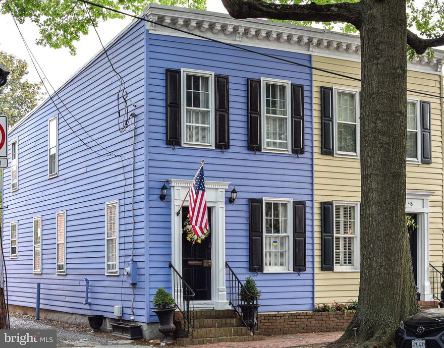Amazing location on one of the most desirable and charming blocks in the heart of Old Town Alexandria, this 19th century 3 bedroom, 1.5 bath beauty offers the feeling of a small community while being one block from the amazing offerings found on King Street! This location is also a commuter's dream as there is a free DASH bus to the Braddock or King Street Metro stations (yellow and blue lines), the free King Street trolley, and the water taxi all within a few blocks.
 
The open floor plan welcomes you with a dining room, living room, kitchen, and half bath/laundry room. The charming, original, antique pine floors create a warm and inviting living area full of natural light from the many windows of this cheerful, historic, end-unit row house. The kitchen features granite countertops, stainless steel dual oven/gas range, and stainless-steel refrigerator. The private patio is perfect for grilling and entertaining.  
 
A hidden door in the floor between the dining room and living room leads to the basement, which offers ample storage space. Upstairs, the front primary bedroom features a large wardrobe plus closet, and the back two bedrooms offer spaces for guests or even a home office. 

Available May 15th - this home is sure to go quickly, so please do not hesitate to reach out about this amazing rental in the heart of Old Town Alexandria.