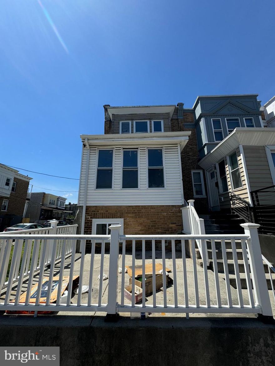 Available for sale at 1130 S 54th St — a spacious 3 bedroom, 1 bathroom end-of-row home in Southwest Philadelphia. This property is a blank canvas, currently a shell and ready for a full renovation. Perfect for investors or ambitious homeowners looking to customize their space from the ground up.

Located on a quiet residential block with easy access to public transportation, shopping, and parks. Sold strictly as-is. Bring your vision and turn this property into something special!