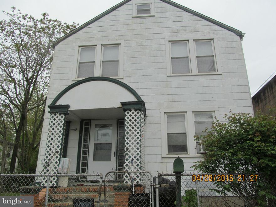 Bank owned. Seller uncertain if ground rent exist and may not redeem. All offers must have POF, and EMD. No pictures of documents will be accepted.  Unique home with tons of potential and space. Located in Sparrows Point. Near Jones Creek