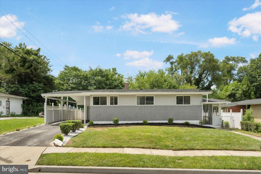 Welcome to this beautiful 5-bedroom, 2.5-bathroom ranch-style home that perfectly blends comfort and style. Featuring an open-concept layout, the upgraded kitchen boasts sleek countertops, a built-in wine fridge, and a clear view into the spacious living area—ideal for entertaining or everyday living. 3 Bedrooms on the main level and 2 bedrooms in the Lower level. Upgraded Bathrooms. Lower Level is finished with open area. 

Step outside to a fully fenced-in yard. A  garage, carport,  and driveway offer ample parking and storage space. This home is move-in ready and waiting for you!