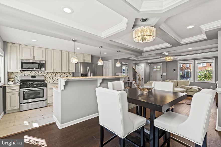 Welcome to your dream home in the heart of Baltimore! This updated two-level house is a true gem, combining classic charm with modern amenities for the perfect living experience.  Step into the main level and be greeted by the timeless allure of hardwood floors that flow seamlessly throughout, creating a warm and inviting ambiance. The kitchen is a chef's delight, featuring granite counters that perfectly complement the stainless steel appliances. This kitchen is as functional as it is stylish.  Upstairs hosts three bedrooms and one full bath.  The third bedroom was converted into a walk-in closet for the primary bedroom and can be converted back at the buyers request.  The lower level of this home offers a world of possibilities with its separate entrance and one bedroom/one bath. Imagine the potential – whether it's a private guest suite, a home office, or a creative space, this area adapts to your lifestyle with ease.  The owner previously rented the lower level furnished for $1000 a month.  Rest easy knowing that this home's vital systems have all been updated in 2018, including the HVAC, hot water heater, and roof.  Efficiency and comfort are assured, allowing you to focus on the joys of homeownership.  And with a prime location in Baltimore, you're just moments away from vibrant city life including Herring Run Park, Clifton Park, the Johns Hopkins University campus and downtown Baltimore.  Schedule your private today!