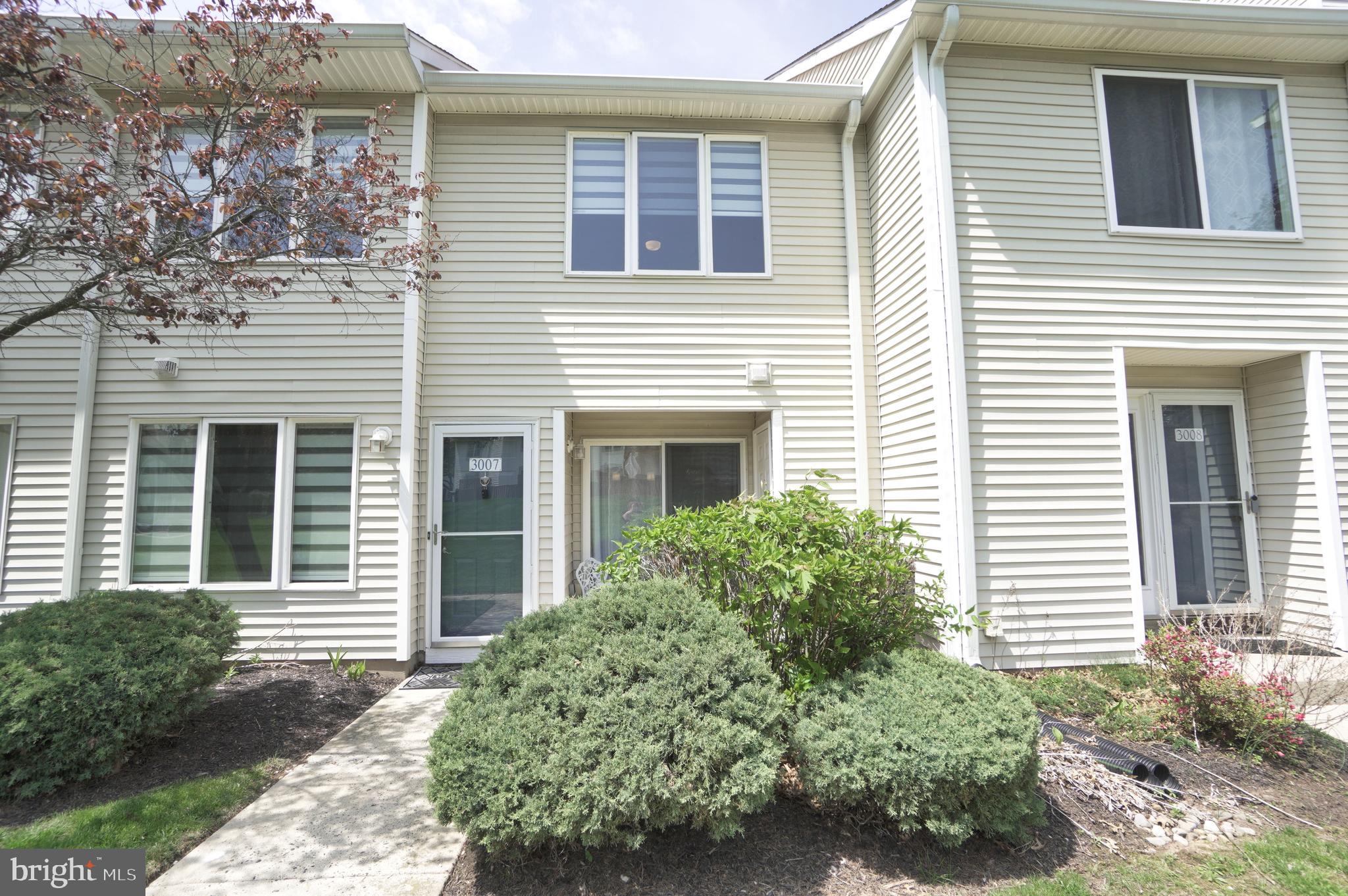 Welcome to this beautifully remodeled and fully upgraded townhome featuring 2 spacious bedrooms and 1.5 bathrooms, located in the desirable Montgomery Place community. This home offers access to resort-style amenities, including a community swimming pool, tennis court, and fitness center—all just steps from your door.
The owner pays the HOA fee, which includes lawn care, exterior maintenance, building insurance, and snow removal right to your front door for added convenience.
Inside, the home features brand-new waterproof laminate wood flooring throughout the first floor, paired with oversized windows that create a bright and open atmosphere. The spacious living and dining areas flow seamlessly to a private patio—perfect for outdoor dining and barbecues. An outdoor storage closet adds space for bikes and seasonal gear.
The newly renovated eat-in kitchen offers granite countertops, ceramic tile flooring, and new stainless steel appliances. A powder room, coat closet, and laundry area complete the main level.
Upstairs, you'll find carpeted bedrooms for added comfort, including a sun-filled primary bedroom with a generous walk-in closet, a roomy second bedroom, and a full hall bath with double vanity.
Conveniently located near premier shopping and with easy access to Route 309, the Turnpike, and the Blue Route, this move-in ready home combines comfort, style, and convenience.
Couch, TV stand, computer chair, and shelf can remain with the property if desired.