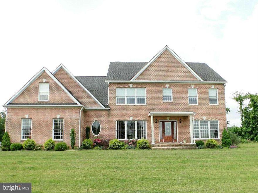 ACCEPTING BACK-UP OFFERS**Spectacular 7 Bedroom, 6.5 Bath (Main House-5 bedroom, 4.5 Bath/In-Law Quarters-2 Bedroom, 2 Full Bath) 3 Car Garage, Plus Den offering over 5,500 sq ft of finished living space, with an 3,155 sq ft of unfinished basement space, Situated on a private 5.96 acre lot. This Home features an Energy Efficient Geothermal heating & cooling system, Brazilian Cherry Wood floors