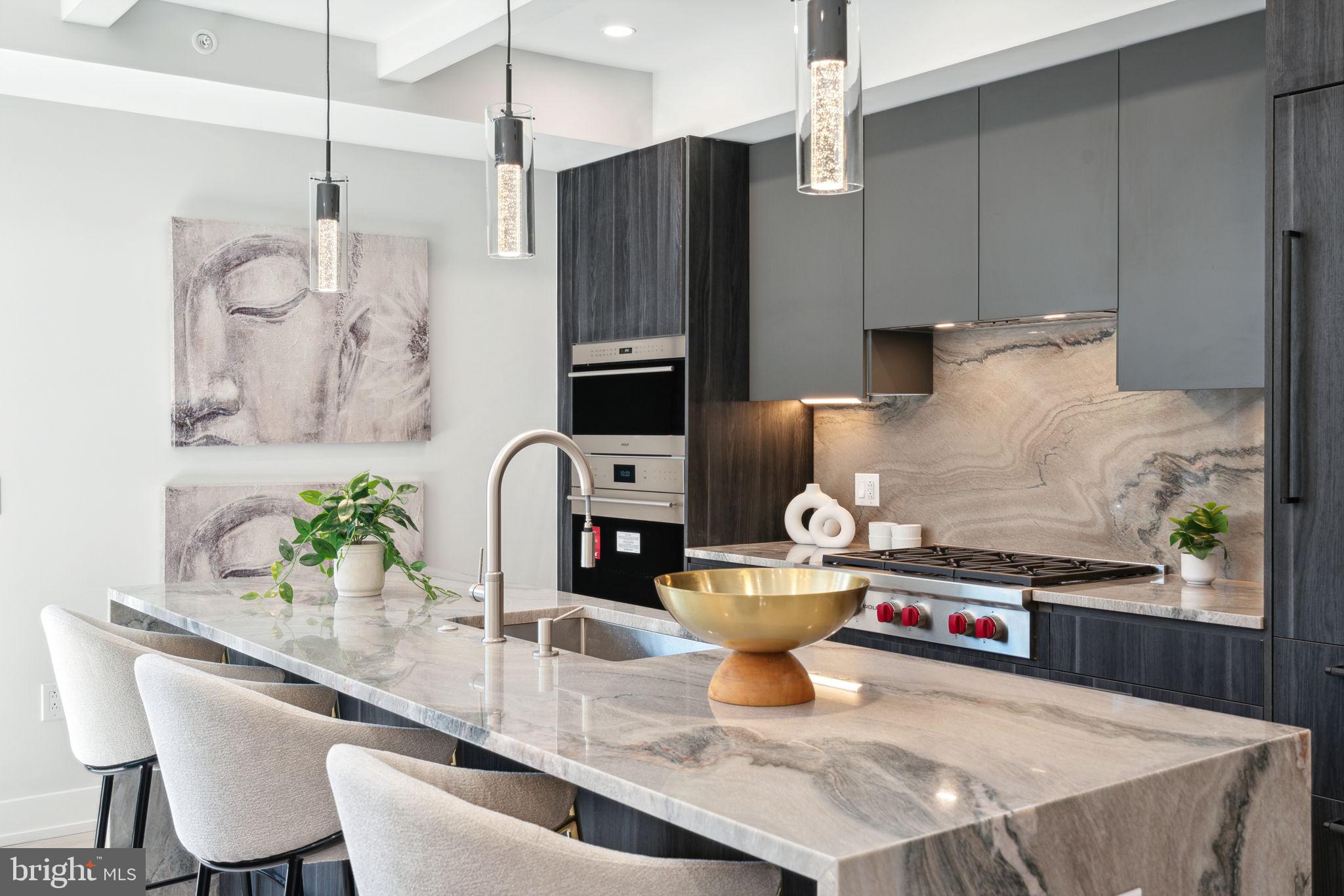 Introducing: The Ben! This upscale boutique residential building is located in the heart of Philadelphia’s Old City neighborhood and was inspired by the history and charm of the surrounding core. Juliet balconies, roof decks, a private contemporary gym with custom-branded weights, and climate-controlled storage are just a few items that put the Ben residences in a class of their own. Penthouse units and various floor plans are available. The private elevator opens directly into your home. The main living area is perfect for entertaining with an incredible designer kitchen and a private terrace off of the dining area. The massive windows across this corner building will allow immense lighting throughout. The kitchen features WOLF and Subzero appliances, and beautiful European Porcelanosa cabinetry providing an abundance of storage. The three large bedrooms and designer porcelain tile bathrooms boast luxury. The primary bedroom is washed with natural light through the massive wall of windows. The built-in closet system and luxurious primary bathroom with a steam shower finish the space. There are no upgrades necessary in this home as this is an all-in home! Every residential unit at The Ben is designed with “Luxury Living” in mind. From the uniquely curated views of the Delaware Waterfront and Center City, Amazon package locker, and glamorous lobby to the top-of-the-line finishes throughout, every detail was carefully selected to create a lifestyle as unique as The Ben’s location. Taxes and square footage are the responsibility of the buyer to have verified independently. There is a 10-year tax abatement.
