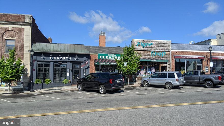 Rare opportunity to own a Main Line commercial investment property in heart of dynamic Wayne Business district. The property is 1/2 block from R5 and Amtrak Train station. This single tax parcel currently has two separate tenants. Total building footprint is 6060sf and property has paved private off-street parking in the rear. Paved parking lot is part of the property. Municipal lot is across the street. The subject property lies within the Wayne Business Overlay District (WBOD) which permits residential above the commercial first floor spaces. Zoning permits three stories with maximum height of 42 ft.   Please refer to Radnor Township code regarding WBOD details and restrictions. Leases are NNN with all building expenses with exception of roof maintenance and exterior building are Tenants' responsibilities. Portion of Pro rata share of CAM is collected on monthly basis and reconciled on semi-annual basis. Roofs were completely replaced in August 2018 (120 N Wayne) and December 2020(118 N Wayne). 
Property is for Sale or for Lease.