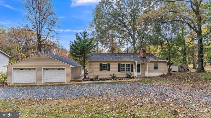 USDA Zero Down-payment Loan Available 

Three Bedroom/Two Full Bath One Level Home Is Move In Ready & Walkable To Calvert Beach Park
 Includes Community Pier + Access to Matoaka Beach Cabins!   Includes a Spacious Lovely Flat Backyard + Detached Two Car Garage Providing Space For Vehicles or a Workshop to Enjoy Your Hobbies or Even For Extra Storage.  Spend Your Weekends Fishing or Soaking in The Sun at One of The Areas Beaches & Community Piers. You will feel Miles Away From The Hustle But Just a Short Drive to Dining & Shopping.  Easy access to PAX River, Annapolis or DC.