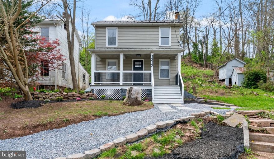 *Back On The Market, FHA Appraisal Completed*  Updated 3 Bed/2 Bath open concept farmhouse with luxury finishes, LVP flooring, main floor laundry room, new HVAC, new well pump & well pressure tank, high end kitchen w/SS appliances/quartz countertops/white shaker cabinets.   All of the bathrooms have been updated with custom tile work and high end fixtures and there is fresh paint throughout the home.  Outside you will find plenty of parking, a detached garage, outbuildings a new septic tank and a huge yard across the street with private access to Big Pipe Creek!