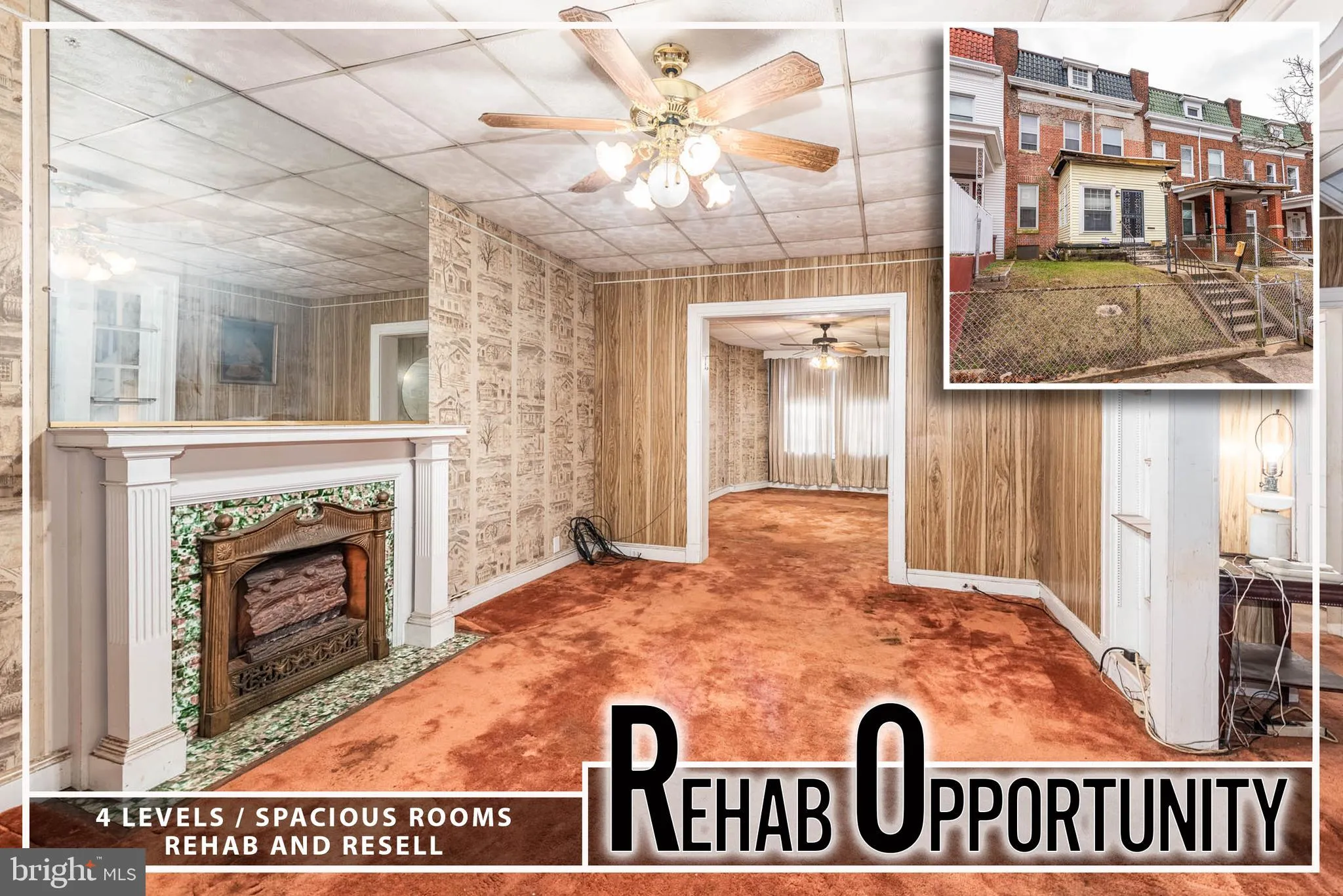Baltimore, Maryland 21215, United States, 4 Bedrooms Bedrooms, ,3 BathroomsBathrooms,Residential,Pending,84193