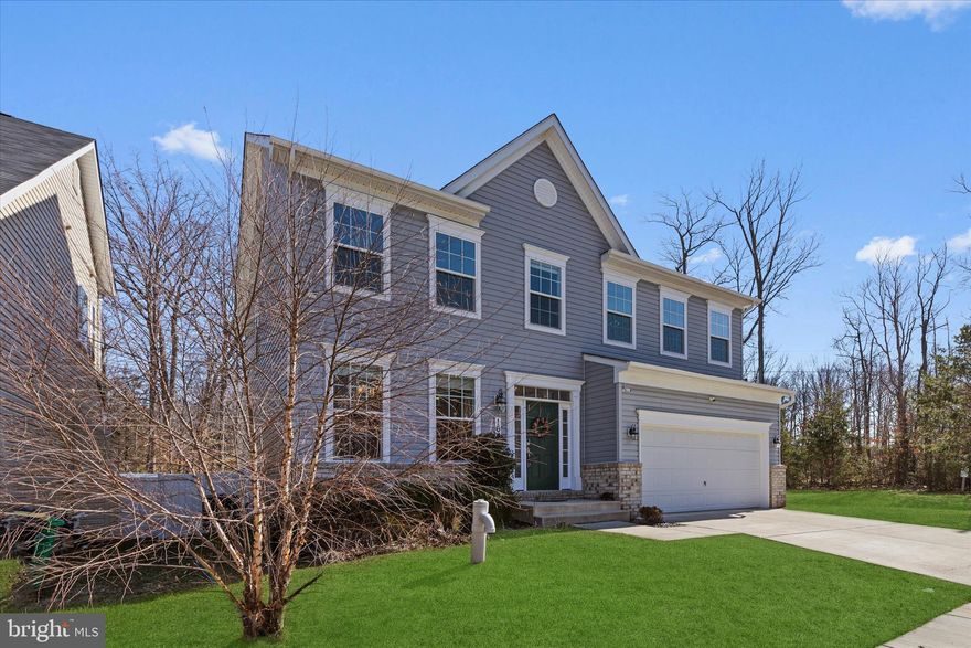 Highest and best offers due by March 15th at 6:00 PM. Evening showings are available Tuesday and Thursday, book your tour today. Welcome to this beautifully maintained 2021 Caruso Michigan floor plan located in the desirable Signature Club community of Accokeek. Offering modern design, exceptional square footage, and move in ready convenience, this home delivers the benefits of newer construction without the wait. With over 4,000 square feet of finished living space across three levels, the home offers incredible room to spread out, entertain, and enjoy everyday living. A welcoming exterior with a brick water table and two car garage sets the tone. Inside, 9 foot ceilings on the main level enhance the open and spacious layout. The gourmet kitchen is designed for both everyday living and entertaining and features granite countertops, tiled backsplash, stainless steel appliances, double wall ovens, cooktop, island sink, and abundant cabinet and counter space. A butlers pantry and additional pantry provide excellent storage, while the eat in breakfast area bump out adds even more living space for casual dining and gathering. The kitchen flows seamlessly into the family room creating a comfortable open concept area, while the formal living and dining rooms provide additional space for entertaining, working from home, or creating a separate sitting area. Just off the garage entry is a convenient mudroom. The upper level continues the theme of spacious living with four generously sized bedrooms and two full bathrooms, including a large primary suite featuring two walk in closets and an en suite bath. A full hall bath and second floor laundry add everyday convenience. The finished basement expands the home even further with a large recreation room ideal for entertaining, movie nights, or game space, along with a bathroom rough in and additional area that could easily be finished as another bedroom, office, gym, or flex space depending on your needs, plus additional storage. Outside enjoy a level fenced backyard and patio offering plenty of room for outdoor gatherings, grilling, or relaxing evenings around a fire pit. Conveniently located near Accokeek Neighborhood Park, Piscataway Park, and the National Colonial Farm along the Potomac River, the home also provides easy access to shopping, dining, and entertainment in Waldorf, Brandywine, and National Harbor. Commuters will appreciate convenient access to Route 210, Route 301, and the Capital Beltway for travel to Washington DC, Joint Base Andrews, Joint Base Anacostia Bolling, the Pentagon, and other major employment centers.