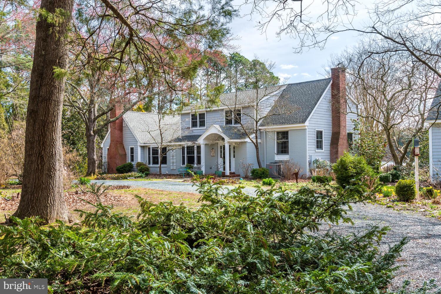 This offering consists of a beautifully maintained 5 bedroom 3 1/2 bath home and located minutes by boat to Oxford and minutes by car to St. Michael's. The house parcel boasts a detached garage with a workshop, apartment above the garage, gunite pool and extensive professional landscaping. The dock is brand new with one 16,000lb boat lift, one 12,000lb boat lift and a small basin for docking. This property is turnkey and ready to go! The adjoining 2 acre waterfront lot is perc approved for a 4 br house, with rip-rap and outbuildings and is listed separately for $599,000.