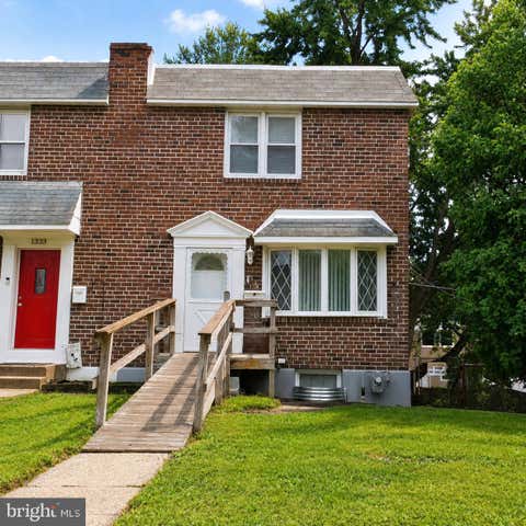 Townhouse For Sale - 1335 Elson Road<br/> BROOKHAVEN, PA 19015
