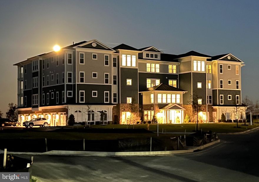 New Construction - K Hovnanian 55+ Resort Style Living.  2 Bedrooms, Office, 2.5 Bath 2nd Floor Condo with Balcony access off Primary Suite and Great Room that allow magnificent Chester River Views.  Ground level storage room and 1 Car Garage.  Elevator and Community Room on each of the 4 floors.  Enjoy all the amenities this luxury resort style community has to offer and within minutes to the Chesapeake Bay Bridge. Walking trails, State of the Art BEAUTIFUL Clubhouse, outdoor waterfront pool, indoor pool,  activities and events all week long . Multiple tennis and pickleball courts.  Full-time lifestyle director on site.  Whats not to LOVE  about being on Kent Island.