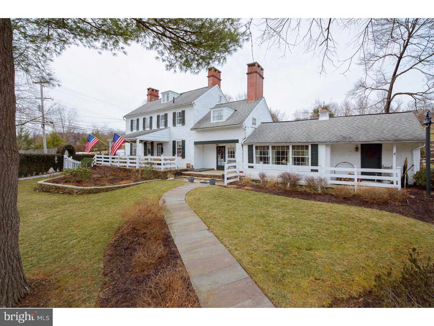 My Owners have moved and I don't want to be alone for the Holidays! Don't let my closeness to the road keep you from wanting me. I've been on "Chester County Day" twice!  I'm a Farmhouse that has been Lovingly Restored and added to ever since I was born in 1752. I'm really spacious with 4 Large Bedrooms, 4 1/2 Unique Bathrooms, Five stunning Fireplaces, Hardwood Floors Throughout and a Two Car Garage, all situated on a   Acre in "Award Winning" West Goshen Township. My "Gathering Room" is part of my Original construction.  I show off my Elegant but Spacious Formal Living Room built in 1830.  It contains a large Brick Fireplace, White Oak Random Width Floors, Built-in Bookcases and Lighted Cabinets, a Winding Staircase, and Curved Window Wells with Deep Sills. In 1939, my Large Dining Room with its Red Oak Pegged Hardwood Floors, Carved Window Wells and a Brick Fireplace was added. I love my Adorable Butler's Pantry with Built-in Custom Cabinetry, Corian Countertops, Tile Floor, Recessed Lighting, a Built-in Refrigerator & Dishwasher and Back Staircase. My stately Office has High Ceilings, a Beautiful Chester County Fieldstone Floor and a Large Picture Window overlooking my front yard.  My Magnificent Kitchen (Formerly Part of the Original Bank Barn) is really cool too!  Many of my guests love the Authentic Thick Chestnut Beams, "Heart of Pine" Flooring, my Fabulous Stone Fireplace, Granite Countertops, Rutt Cherry Cabinetry and Light from my Two Skylights.  My first floor Powder Room has a Chester County Fieldstone Floor and Powered Skylight.  Please come up to my Second Floor to see my Three Bedrooms ? Two of those have Wood Burning Fireplaces and all Three have their own Full Baths ? Two w/ Original Ceramic Tile Flooring.  I believe that a Clean Family is a Happy Family ? especially when company comes a calling! When you come by, you've got to step out on my Private Flagstone Patio just off of the Second Large Bedroom. My second level also has Two Large Walk-In Cedar Closets.  And, guess what?  One of those Cedar Closets contains all of the plumbing to add a full blown Laundry on the Second Floor! See if you can figure out which one! The smaller members of your Clan are really going to like the 4th Bedroom on my 3rd Floor w/ Heart of Pine Hardwood Flooring and a Full Bath with Claw Foot Tub. I can't believe my owners are selling me for such a low price!