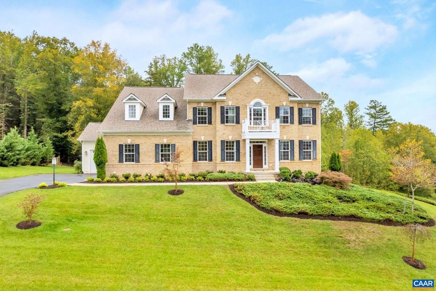 STUNNING 6-bedroom, 6-bathroom residence in the highly sought-after Whittington neighborhood! Nestled on a 1-acre wooded lot, this property stands out with its well-thought-out layout and tasteful finishes. The main level showcases hardwood floors, dual-sided fireplace, guest bedroom with a private bath, office featuring French glass doors, powder room, and a mudroom. The great room seamlessly connects to the sunroom, dining room, and a luxurious chef?s kitchen with Wolf appliances, granite countertops and a butler's pantry. Ascending to the second floor, you'll find hardwood floors, a regal primary suite with a sitting area, a spacious ensuite bathroom with separate vanities, glass shower, soaking tub, and a walk-in closet/dressing room. Three additional bedrooms, one with its ensuite bathroom and two sharing a Jack & Jill bath, along with a sitting area and a laundry room, complete the second level. The bright walkout basement offers a sixth bedroom, full bath, recreation room, wet bar, and ample storage space. Outdoor entertainment is a breeze on the expansive stone patio with a fire pit and beautiful landscape lighting, perfect for year-round gatherings. This timeless home is sure to impress - schedule a showing today!,Granite Counter,Maple Cabinets,Fireplace in Family Room