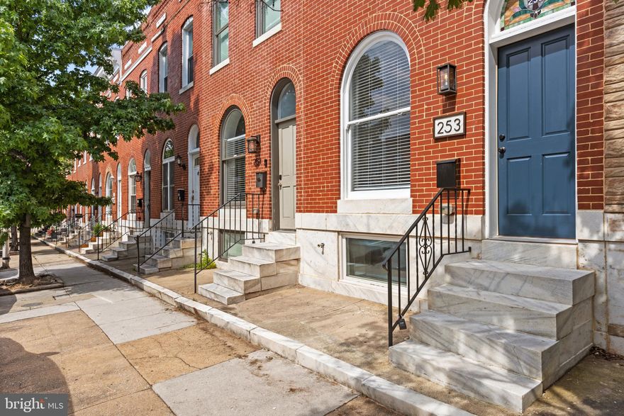 Welcome to 253 S East Avenue! This gorgeous 4 bedroom, 3.5 bathroom home has private parking, a rooftop deck, and 5 years left of CHAP, which equates to thousands of dollars in tax savings for the new homeowner! Boasting over 2100 finished square feet, this property is uniquely wide and large. The spacious nature of this home is evident on every level, with generously sized bedrooms, high ceilings throughout, and a bonus mudroom space at the rear of the home. When this home was fully renovated in 2019, notes of historic charm were left in place alongside of the tasteful, modern updates giving it both a homey and clean feel. Complete with kitchen island, bonus cabinetry, hardwood floors, stainless steel appliances, vaulted, tray ceilings in the primary, and many more custom finishes, this home is the supreme choice! Seated merely two blocks from Patterson Park and a short walk to hundreds of excellent restaurants, all that's left to do is move in and enjoy. Come visit today!