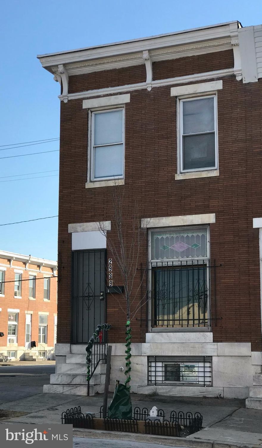 HVAC, Hot H2O Heater & 150 Amp Electric Service & with some replacement windows installed in 2016. 9' high ceilings on the main & upper levels. Previously rented for $1,000 per month [2 of the bedrooms don't have closets but could easily accommodate a wardrobe for hanging clothes] & formerly used as a commercial business [has front and side entrances], so you have a variety of options available.