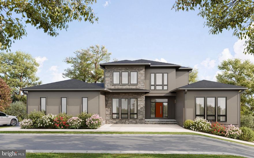 Welcome to 7900 Evans Ford Road in beautiful Clifton, an exceptional newly constructed luxury residence offering refined craftsmanship, modern design, and energy efficient living on over five private acres. This 3 level home features approximately 6,789 square feet of thoughtfully designed finished space and is located with the Fairfax County Public Schools system. The property is currently under construction and is approved for a 5 bedroom perc.

Built with advanced framing using Insul-Stud technology and a Carrier Infinity Series HVAC system, this Energy Star certified home is Net Zero Ready and designed for long term efficiency and comfort. Louisiana Pacific SmartSide siding provides durability and low maintenance performance.

The open floor plan is enhanced by LED lighting and stunning hardwood maple flooring throughout the main level, along with solid core 1 3/4 inch flush doors for added quality and quiet. The spacious living room features a modern 5 foot linear gas fireplace, creating a warm and sophisticated focal point.

The gourmet kitchen features quartz countertops, custom walnut cabinetry, and a premium Dacor appliance package, complemented by Moen fixtures. The seamless flow between the kitchen, dining, and living areas makes this home ideal for everyday living and entertaining.

This residence offers five generously sized bedrooms, each with a dedicated full bath featuring custom tile work and Moen fixtures. The main level primary suite provides a private retreat with an expansive walk in closet and a spa inspired bath designed for relaxation.

The finished basement offers additional flexible living space ideal for a home theater, fitness room, recreation area, or guest accommodations, along with ample storage.

Exterior features are equally impressive, including a mahogany eight foot entry door system, Marvin Elevate windows and gliding doors that fill the home with natural light, and an attached three car garage equipped with 400 amp service and electric vehicle charging capability. A covered screened deck and custom landscaping create inviting outdoor living spaces perfect for entertaining or enjoying the peaceful surroundings.

This extraordinary property blends luxury, sustainability, and thoughtful design in one of Northern Virginia’s most desirable communities. Experience modern living at its finest at 7900 Evans Ford Road.