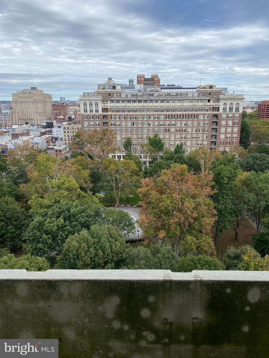 Great investment opportunity at one of the premier Philadelphia Condo communities, The Hopkinson House. Located on beautiful Washington Square, one block from Independence Hall, in the heart of Society Hill. This studio unit has a bright eastern exposure with views across Society Hill on to the Delaware river. Hard wood parquet floors. Incredible closet space for a studio. The studio is currently rented until November 2025. Great income opportunity with a tenant in place. Brand new convector unit has been installed. Hopkinson House has a full time front desk staff, on site garage (monthly fee), roof top swimming pool (summer fee) Beautiful relaxing garden off of main lobby-no additional fee. Great walking distance to Philadelphia restaurants, cultural attractions and the rich history our city is known for.  Price below taxed assess value.