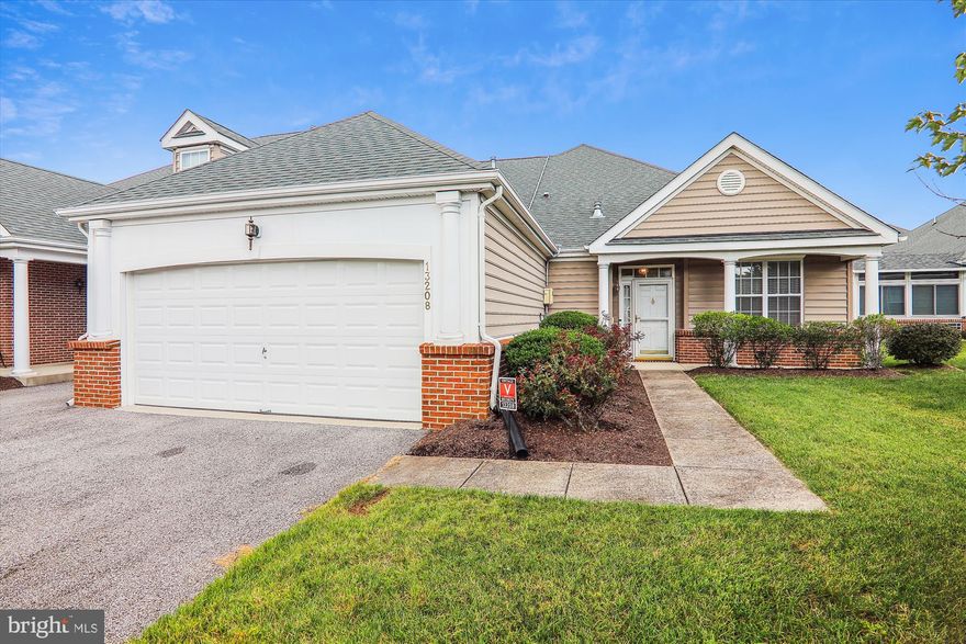 Take a look at the Floor Plan! Resort lifestyle living in this 55+ Cameron Grove community! Located close to major highways (Capital Beltway, Route 50 and 301), shopping and restaurants, this beautiful semi-detached haven showcases 2,500 sq ft with 2-bedrooms, 3-baths, LOFT and two car garage.  Enjoy the inviting open floor plan with hardwood floors and an abundance of windows and natural sunlight. The spacious 18' x 21' family room boasts 15 ft ceilings and a gas fireplace.  The eat-in kitchen features granite countertops, black appliances, a built-in microwave, and recessed lighting along with a convenient pantry. The main level primary bedroom hosts a walk-in closet and ensuite bathroom with a double bowl vanity and walk-in shower.  The generously sized loft, with full bathroom, is perfect for guests and/or office space. Cameron Grove Resort Center is a 20,000 sq ft world-class facility with the finest amenities. Residents enjoy the walking/biking trails, indoor and outdoor pool, club house, fitness center, tennis courts, movie theater, business and computer rooms, aerobic studio, dog park and much, much more! Close to Weiss, Wegmans, Costco, Nordstrom Rack, LA Fitness, Medstar Medical Offices and Watkins Park.