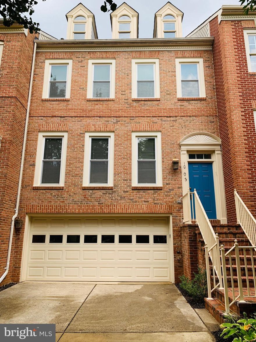 You will love this 4 level townhouse in beautiful and highly desired Decoverly neighborhood in Rockville. Main level features a renovated with a completely open floor plan with a rear deck, gorgeous hardwood floors, formal Dining area, Breakfast area, half bath and added wet-bar/utility closet. Kitchen features all stainless steel appliances, wine cooler, large granite counter tops, glass back splash & under cabinet lighting. Upper level has 3 bedrooms and 2 full baths. Master suite offers a large walk-in closet, amazing loft area and cathedral ceiling. Master bath has double vanity, shower, and tub. Walkout lower level offers a large family room with gas fireplace and half bath. Amazing location on a quiet and beautiful street, yet a few minutes walk to Crown Town Center containing Harris Teeters, LA Fitness and just a few minutes drive to Rio/Washingtonian, recreational parks, and great restaurants. Just a minute drive to I-270 and other major commuter routers.