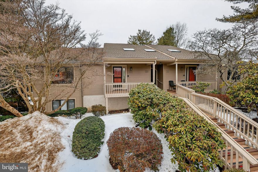 Welcome to 838 Jefferson Way, a very well maintained Upper Chalfont Model.  The Kitchen has new appliances, corian countertops, new backsplash, new tiled floors and recessed lighting.   Living Room/Dining Area has new hardwood flooring, cathedral ceiling (new skylights), ceiling fan, and crown molding.   There is a door that goes out onto the large deck which sits up high offering privacy.  The Second Bedroom/Office has hardwood flooring and sliders to the  large deck.  The Hall Bath has been updated with a new tiled floor, new comfort height toilet, tub/shower combo, new fixtures, new mirror and painted a neutral color.  The new washer/dryer are housed behind louver doors offering built-in shelving.  The Primary Bedroom has two large walk-in closets,  neutral carpeting and a window seat.  The Primary Bath has also been updated with new tiled flooring, new shower glass door, new comfort height toilet, new lighting, a new bathroom window and new vanity and fixtures.  All the blinds are new.  The HVAC  System and the Hot Water Heater are new and New Roofs have recently been put on  (seller has paid the assessment for the roof).  This home has been very well maintained!      Jefferson Village is centrally located near the Sports area, the Pool, the Gardens and Woodshop.   Hershey's Mill is a vibrant 55+ community offering walking-jogging trails, pickleball, tennis, outside heated pool, a library, gardens and so many activities and events..     A one  year social membership is complimentary for new residents of Hershey's Mill.  Come visit and discover what makes Hershey's Mill so popular.  Come make this well maintained home yours!     (Note:  The hardwood floors are newer and are as is).

Showings start at the Open House on Saturday, February 21, 2026 - 12:30 PM - 2:30 PM