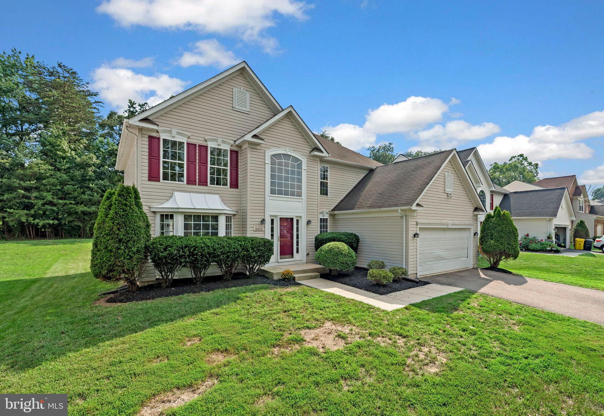 Welcome home to Shamrock Manor in Severn! Move right into this turn key and spacious single family home offering 4 bedrooms, 2.5 bathrooms and 3,100 st ft of above ground finished space! Updates galore including newly finished designer inspired kitchen and bathrooms, beautifully refinished hardwood floors, updated lighting throughout and a designer neutral color palette. Step inside the grand two story foyer open to the hallway above. The main level features formal living and dining rooms, a great room with cozy fireplace open to the chef inspired kitchen. The bonus sun room offers more room and access to the rear yard and paver patio. A main level private study or home office makes the ultimate flex space for those who work from home and a spacious mud room right off the garage offers utmost convenience. Travel up to the bedroom level where you'll find a relaxing primary retreat with a large bedroom, huge walk in closet and relaxing spa-inspired super bath complete with soaking tub, tiled shower, dual sink vanity and separate water closet. 3 additional, generously sized rooms and an upper hallway bathroom complete the upper level. The lower level serves as a blank canvas awaiting the style finishes of your choosing- outfitted with bathroom rough in, egress window for a legal 5th bedroom, high ceilings and endless possibilities. Enjoy the private, tree lined back yard. Easy commuter access to major routes. Close to restaurants, shopping & entertainment. Schedule your private tour today!