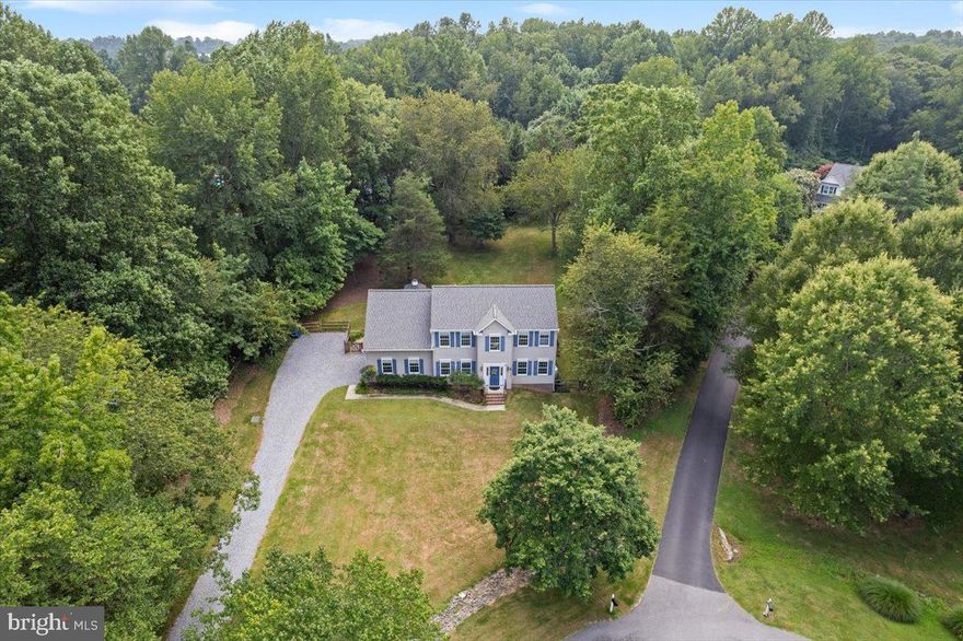 This GORGEOUS home in Dunkirk is still waiting on it's forever buyers! Situated at the end of a cul-de-sac this home sits back off the road on a private 1 acre lot.  The back yard is fully fenced with 2 sheds, and  room for your pets or chickens.  Sit outside in your quaint gazebo & enjoy the nature. Inside you are met with a soaring 2 story foyer, oak staircase & gleaming hardwoods make the home warm and inviting.  Separate living & dining rooms give you the space for all your family gatherings.  The kitchen is well appointed with rich sage colored cabinetry, gold fixtures and recently upgraded  quartz countertops.  Enjoy sleek stainless appliances, and a huge pantry. The kitchen opens to the spacious family room with a cozy gas fireplace for those cold nights.  Upstairs you will find your conveniently located laundry room, 2 great sized bedrooms and full bath.   In addition, relax in your sunlit primary suite with sitting area & huge closet.  The primary bath has an updated dual vanity, oversized tub & separate shower.  The basement is unfinished with rough in for a bath & ready for your finishing touches. Roof is 7-8 years old, HVAC jus over 10 years old, 2 programable thermostats, septic pumped 7/2024, Radon mitigation installed 2/2020, Kinetico water softener, carbon monoxide alarm by fireplace installed 2/2020.   Zoned for AWARD  winning SCHOOLS, and minutes from shopping & lots of restaurants.  Dunkirk is located in Northern Calvert county, with a short commute to DC, Annapolis, Joint Base Andrews and much more.  This home is in EXCELLENT condition & has such a warm "homey" feel.  Come see it in person!