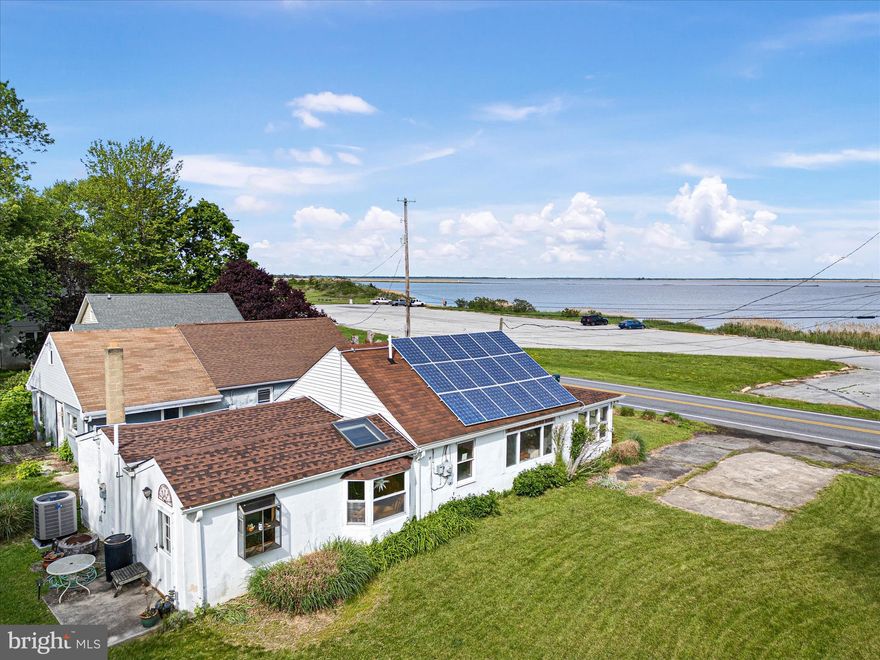 Welcome to your dream getaway at 1871 St Augustine Road, Middletown, DE – a boater, fisherman, or nature enthusiast's paradise! This well-maintained gem is perfectly placed just across the street from a public boat ramp, offering captivating views of the Delaware Bay.

Step inside to find a cozy, fully furnished home featuring 2 bedrooms and 1 bathroom. The kitchen is a charming galley style, adorned with a bay window to soak in those delightful bay views, a skylight for ample natural light, hardwood floors, tile countertops, and oak cabinets. 

Relax in the spacious 3-season porch at the front, perfect for unwinding and enjoying the evening breeze. For those with a green thumb, the property offers a  great gardening opportunity and shed for extra storage. Plus, it comes with an electric lawnmower and two kayaks, ready for your next adventure on the water. Embrace the coastal lifestyle and make this beautiful property your own!  

 New HVAC in 2024. Hot Water Heater replaced in 2023. Partial roof replacement in 2023. Solar panels keep the energy costs low and the home is on Public sewer and a well. Just a short walk to the Augustine Tavern or a quick drive to Port Penn for delicious crabs at Kelly’s!
Offers are due by the end of the day on Monday, May 12th.