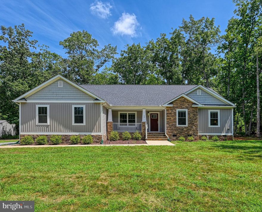 Nearly new and move in ready, beautifully maintained 4-bedroom, 2.5-bath home located in a friendly lake community on the public side of Lake Anna features an open concept layout with an eat-in kitchen, separate dining area, and a spacious living area perfect for entertaining or relaxing. Enjoy outdoor living with a cozy firepit in the backyard, ideal for crisp evenings under the stars and a 2 car attached garage.