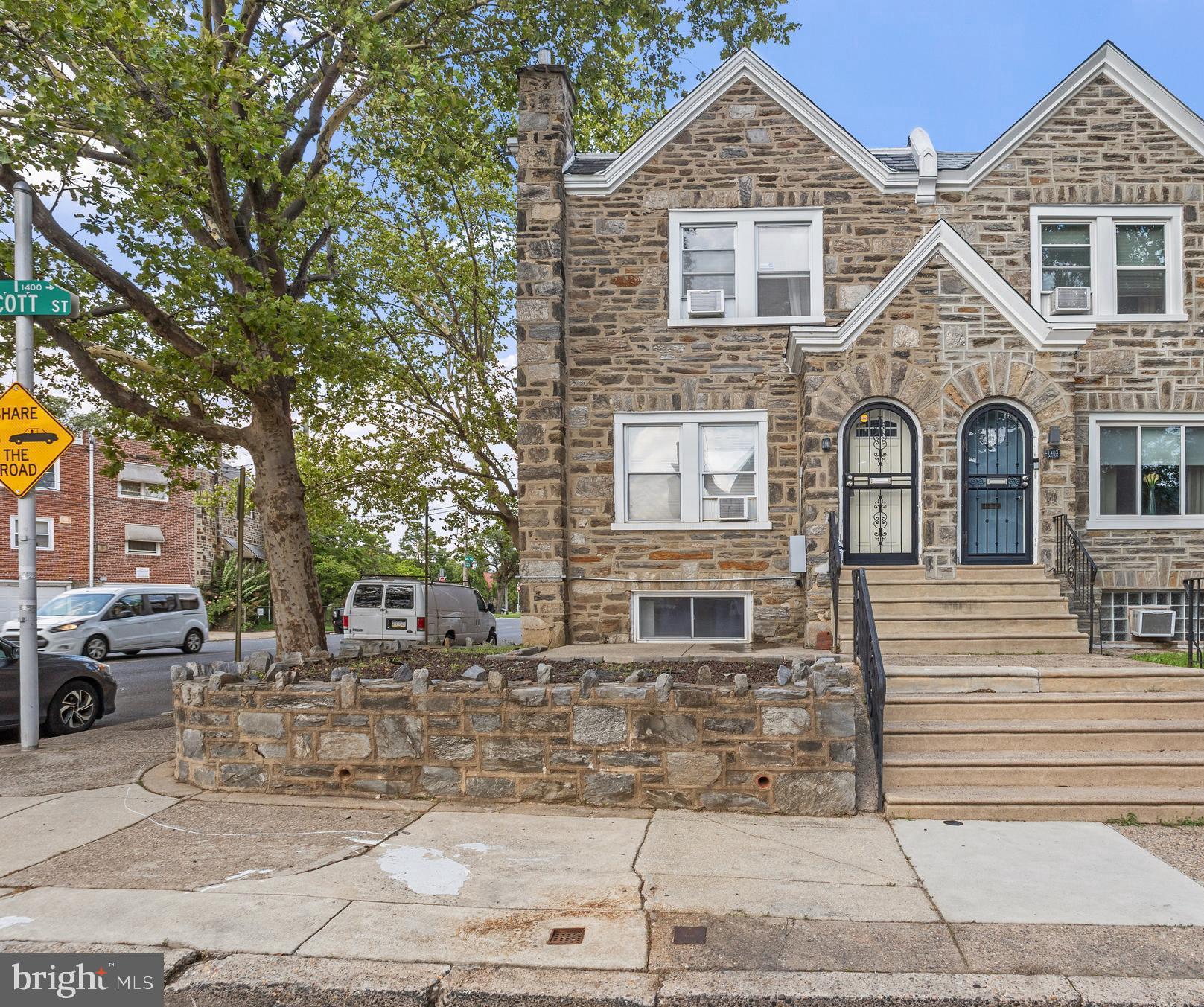 Have you been waiting for your next investment or a triplex? Welcome to 1401 Alcott Street in Philadelphia. Located on a lovely block, this fully zoned triplex is waiting for it's new owner. Completely turnkey! Lower level and 1st floor apartments with luxury vinyl plank flooring. 2nd floor with hardwood floors and luxury vinyl plank flooring.
Each apartment with washer and dryer in unit.. Excellent tenants, all paperwork in hand, electric heat. All electric with separate electric utilities. (Gas available if you desire.) Annually-maintained fire alarm system. Close to 95, close to Roosevelt Boulevard. Located near the bus route. Minutes away from shopping! All of this at a fantastic price. Make your appointment today!