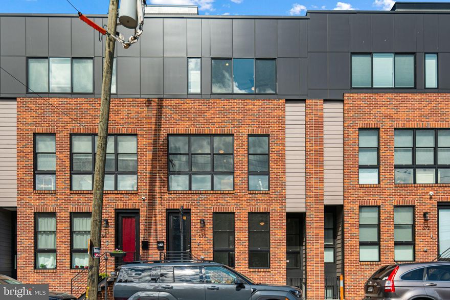 Stylishly Upgraded & Move-In Ready at The Residences at Park Avenue! 
Avoid the typical first-year headaches of new construction with this like-new, impeccably maintained home in The Residences at Park Avenue—a modern community of  28 designer townhomes ideally located between Fairmount and Northern Liberties. 
Upon arrival, enjoy the ease of your covered 2-car carport before entering the first floor, where you’ll find a bright guest suite with full bath, and a spacious den/bonus area—perfect for a home office, media room, or lounge.
The main level offers a thoughtfully designed open-concept living space where style meets functionality. The kitchen features custom black cabinetry, black quartz countertops, and a matching full quartz backsplash for a sleek, contemporary look. Gold finishes, including an upgraded pot filler, add just the right amount of glam. The beverage center, complete with wine rack, beverage fridge, and extra storage, elevates your dining experience—ideal for entertaining.
Added upgrades on this level include a powder room and a walk-in pantry, maximizing both comfort and convenience. A large deck just off the kitchen further extends your living space outdoors—perfect for dining al fresco or relaxing in the sun.
Upstairs, the primary suite is a true retreat, boasting a walk-in closet and a spa-inspired bath with frameless glass shower, gold fixtures, and designer-selected finishes. A second large bedroom and a stylish full bath complete this level.
Take in panoramic views of the City Skyline from your expansive 400+ sq ft rooftop deck—an urban oasis made for entertaining or unwinding above the city.
Downstairs, the finished basement offers 9-ft ceilings, luxury vinyl plank flooring, and over 700 sq ft of additional flexible space—ideal for a gym, media room, sports room, playroom, or guest space.

Enjoy unmatched convenience with quick access to the Broad Street Line, putting stadiums and downtown just minutes away. Grab your essentials at nearby Aldi, or stroll to local favorites like Santucci’s, Osteria, The MET, Fairmount Avenue, and the Divine Lorraine.

With approximately 8+ years remaining on the full tax abatement, this home offers exceptional value in one of Philadelphia’s most dynamic neighborhoods.

Don’t miss this rare opportunity to own a fully upgraded, move-in ready home in one of the city’s most exciting communities. Photos coming soon!