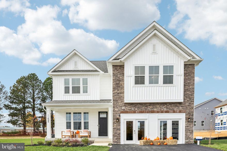 Welcome home to this beautifully designed new construction residence by D.R. Horton located in the desirable Linwood Landing community. Offering over 3200 square feet of thoughtfully planned living space, this home features 5 spacious bedrooms and 4 full bathrooms, including a convenient main-level guest suite. The open-concept layout showcases a modern gourmet kitchen with a large island flowing seamlessly into the dining and great room — perfect for everyday living and entertaining. The luxurious primary suite includes a spa-inspired bath and generous walk-in closet, with the option to finish the  lower level that provides additional recreation and living space. Ideally situated near shopping, dining, and commuter routes with easy access to Fredericksburg, this home combines comfort, space, and convenience in a prime location. Estimated Summer delivery.
*Photos, 3D tours, and videos are representative of plan only and may vary as built.