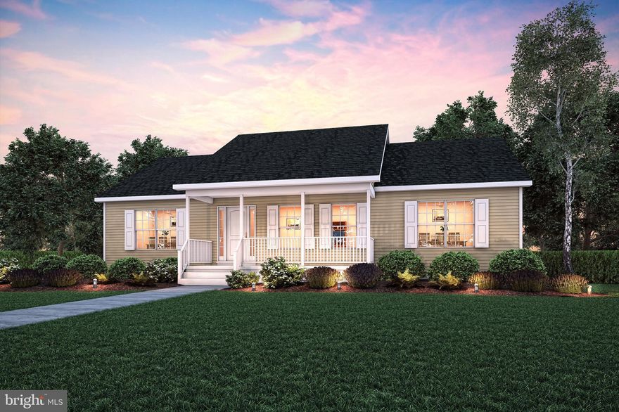 Lot / home package in ShadyDell Park. Discover exceptional value and timeless design with The Bridgeville, one of Bay to Beach Builders’ most popular homes for over a decade. This thoughtfully designed 3-bedroom, 2-bath ranch offers a smart split-bedroom layout, efficient use of space, and the quality craftsmanship Bay to Beach Builders is known for. Situated on a 0.23-acre homesite in Shady Dell Park, this property offers a 75’ frontage and 135’ depth—an ideal setting for single-level living or a coastal retreat. The traditional exterior design provides welcoming curb appeal, while the open-concept main living area offers comfort, flow, and plenty of natural light. Built with signature Amish framing and cabinetry, this home delivers long-lasting durability and attention to detail throughout. Whether you’re looking for a year-round residence or a quiet getaway near the Delaware beaches, The Bridgeville offers an unbeatable combination of quality, value, and convenienc