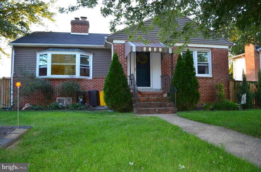 Charming Single Family Home MOVE IN READY! Bright and airy Living Room offers hardwood floors and wood burning fireplace. Two main floor bedrooms w/remodeled bath. Updated Kitchen w/separate Dining Room. Sunroom overlooks fully fenced backyard perfect for outdoor entertaining. Basement is unfinished but currently being used as lower level Family Room with designated storage area and full bath.