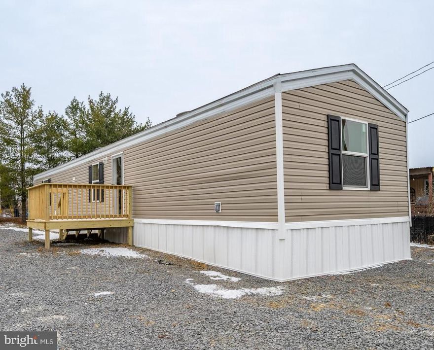 Quality, affordable living in Morgantown.  Brand new/never lived in.   Just minutes from the university, hospitals, shopping, and the interstate.  Brand New single wide trailer in Saint Clairs Village. Open floor plan including the kitchen, living room, and dining area.  There is also a separate laundry room, three good size bedrooms, and two full bathrooms.    Outside there is parking and a nice, level yard.  Call today to schedule a time to see this beautiful home.