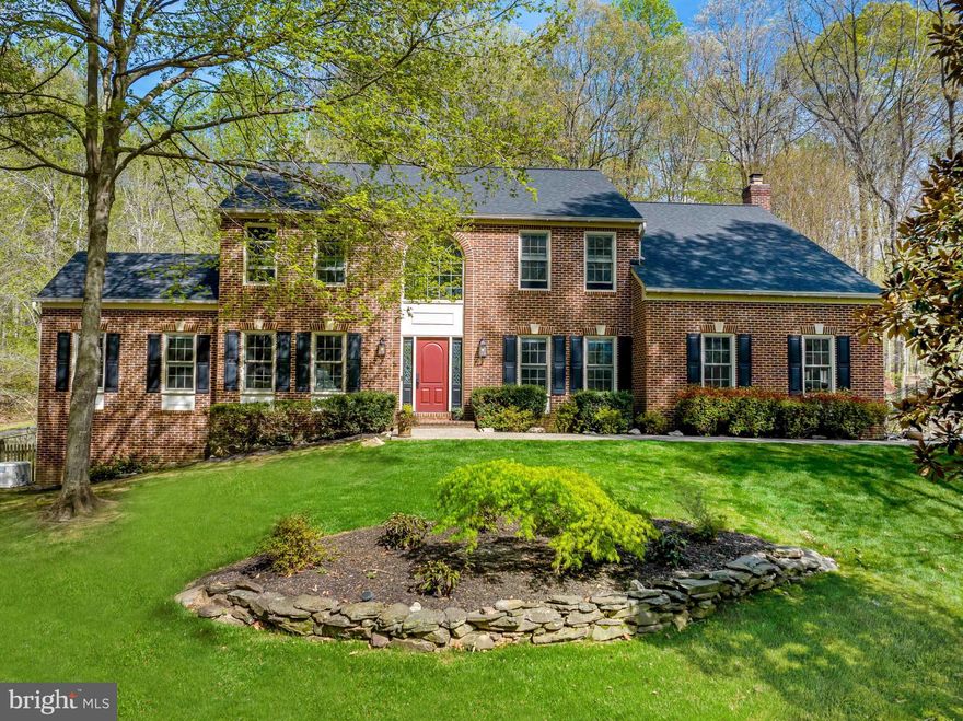 Come Home & Feel Like You Are on Vacation! 
Stunning Colonial on 5 private acres just minutes away from the charming town of Clifton. Over $450,000 in renovations including new roof in 2024; Renovated eat-in Kitchen w/ Quartz counters, top of line Jenn Air appliances; Brand new hardwood floors on main level; Main-level Bonus/Bedroom, Office & Laundry room; Family room w/ bump out & wood-burning fireplace; Upper-level gorgeous oversized Primary Bedroom w/ 2-walk in closets & laundry chute; Luxurious newer On-Suite Bath w/ rain shower, soaking tub, heated floors & bidet; Additional 3 bedrooms & recently renovated spacious Family Bath; Brand new carpet throughout; Fully finished lower level w/ kitchenette & gorgeous full bath w/ rain shower; Exercise room, game room, rec room & additional bedroom/office; 2-car garage w/ shelving. Great outdoor living & entertainment w/ 1 acre fenced; Multi-tiered deck; 2 Koi ponds & stone fire pit; Large barn-like shed w/electric; Pella Windows & Doors; Natural gas house generator; Privacy abounds with this hilltop lot! Enjoy all Clifton has to offer w/ its shops and restaurants; Close to the Fairfax County Parkway, shopping, Burke or Centreville; Part of a great school pyramid, near the VRE and so much more. Truly a must see!