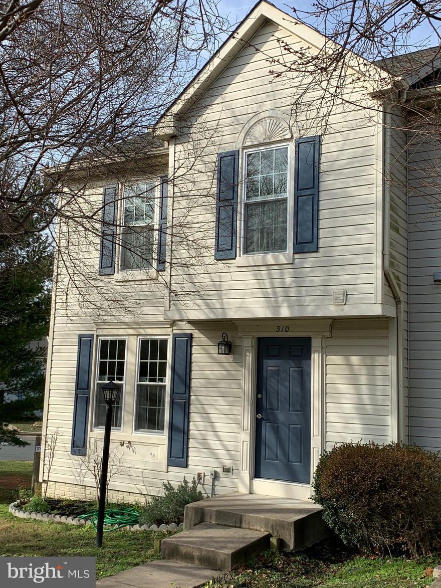 Lovely, light & bright end unit town home in excellent North Stafford location. Remodeled kitchen and baths. Newer roof, siding, windows and heat pump.  Room to grow in the unfinished, yet framed basement & rough-in.  Large, privacy fenced back yard. Community offers pool, club house and tot lots.