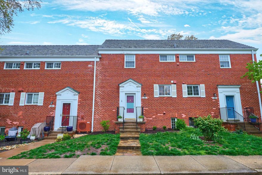 Light and bright Madison townhome  with 2BRs + 1BA over 930 finished square feet. Sleek kitchen renovation features shaker style cabinets, granite counters, SS appliances, new microwave, dishwasher, gas cooking, updated lighting.  Freshly painted throughout in designer wall color. (2) new heat/a/c wall units. 10 ft soaring ceilings, wood floors, thermal windows throughout.  Attic storage and washer/dryer on bedroom level.  Park in front of home - so convenient! Wooded parkland setting. 10 minutes to DC, walk to Shirlington restaurants, library, shops, and Harris Teeter. 3 community pools, tennis, on-site management. DASH bus to Pentagon Metro. Convenient to 395, Old Town, DC, Pentagon, Amazon HQ2. Condo fee includes: gas cooking, trash, water, sewer, ground maintenance and community management.